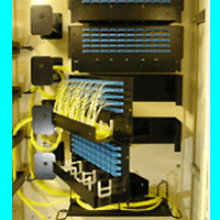 自立型スプライスボックス（光接続箱）